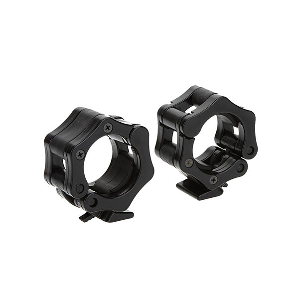 360 Strength Nylon Olympic Locking Collars — black pair product photograph