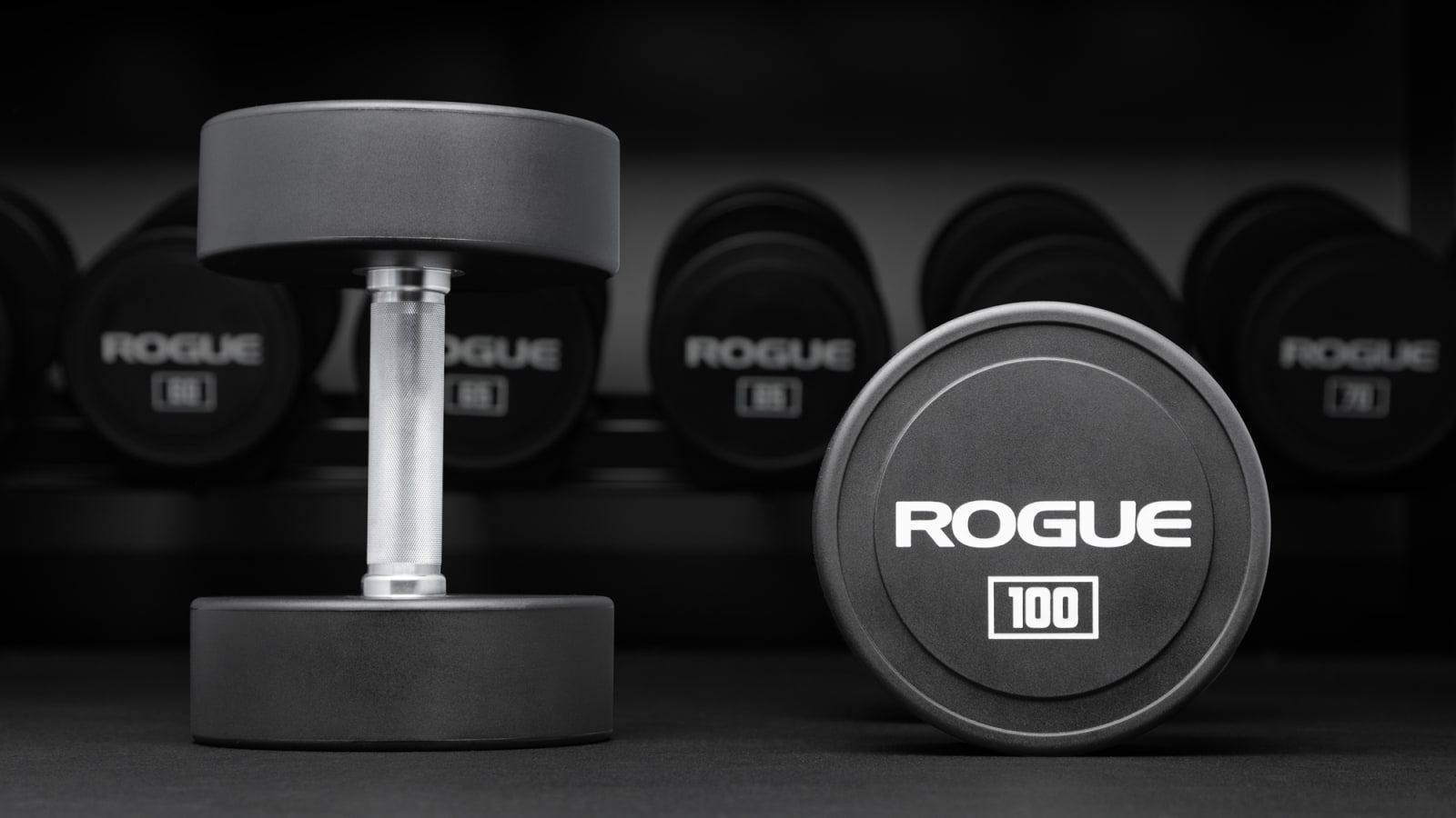 Rogue Urethane Dumbbells — fixed pairs